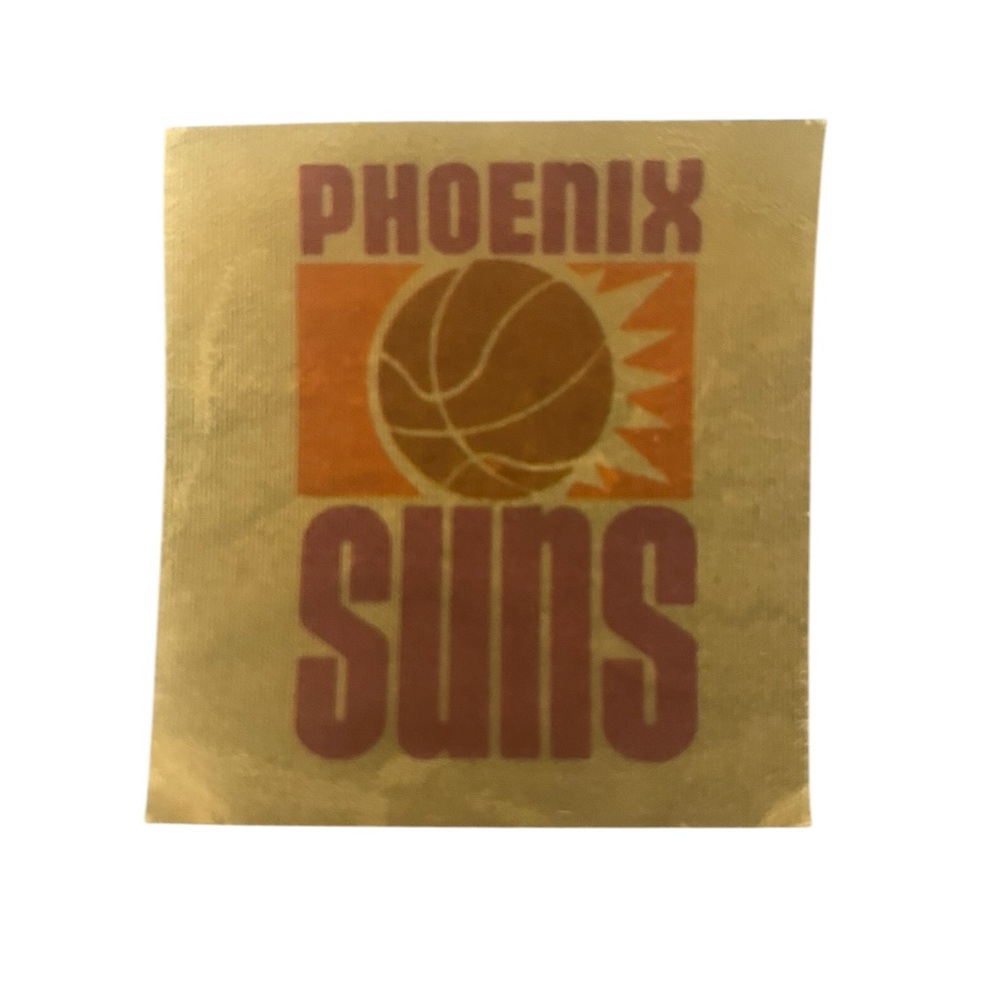 VTG Phoenix Suns NBA Basketball Iron On Decal Sticker Logo